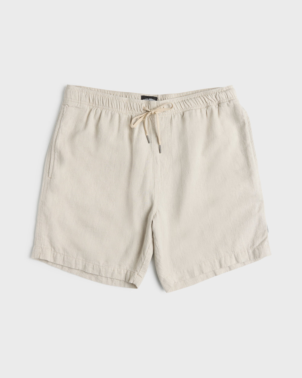 San O Layback Linen Shorts - Oatmeal Heather